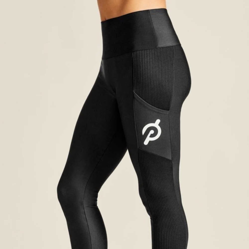 Peloton Rib Pocket Legging Black NWT Size Medium